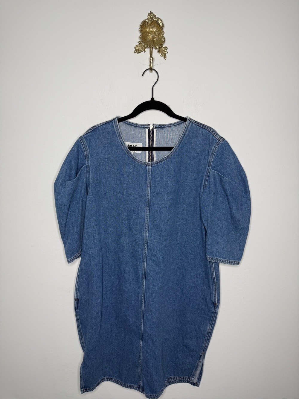 MM6 Maison Margiela Short Denim Dress 42